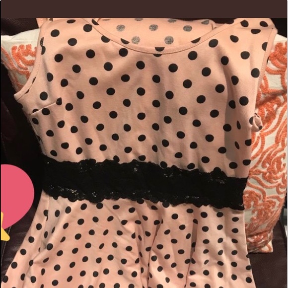 kohls polka dot dress